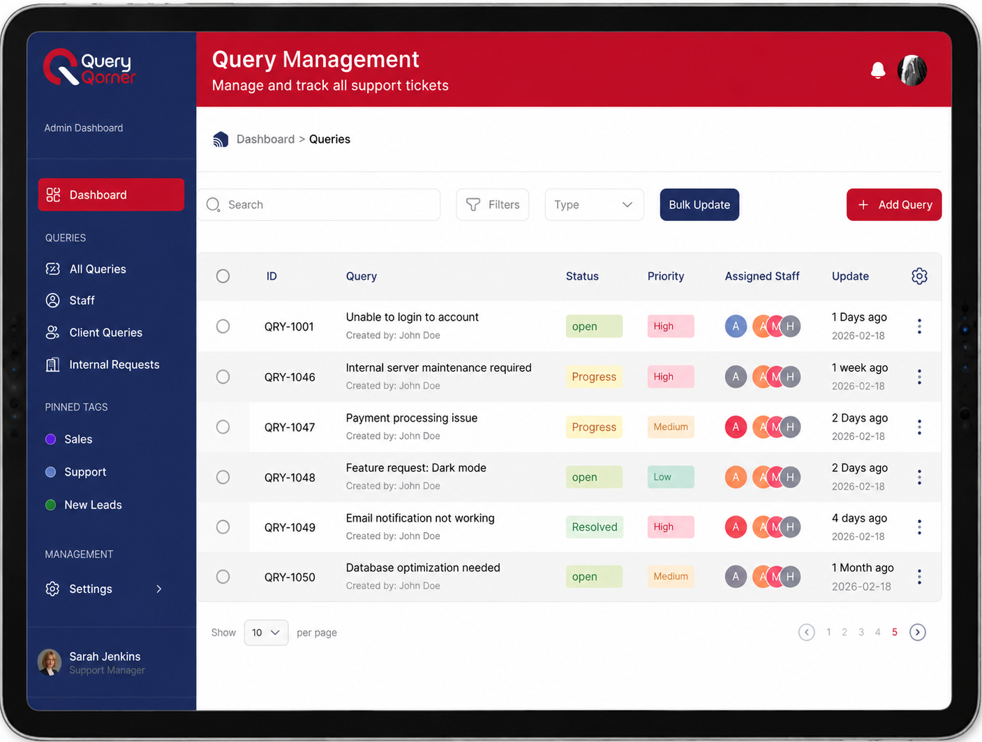 Dashboard Preview